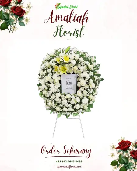 Krans Bunga Duka Kakenturan Satu
